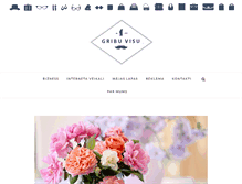 Tablet Screenshot of gribuvisu.lv